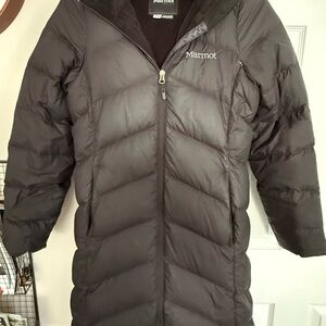 Marmot Montreaux Women's Long Black Puffer Coat